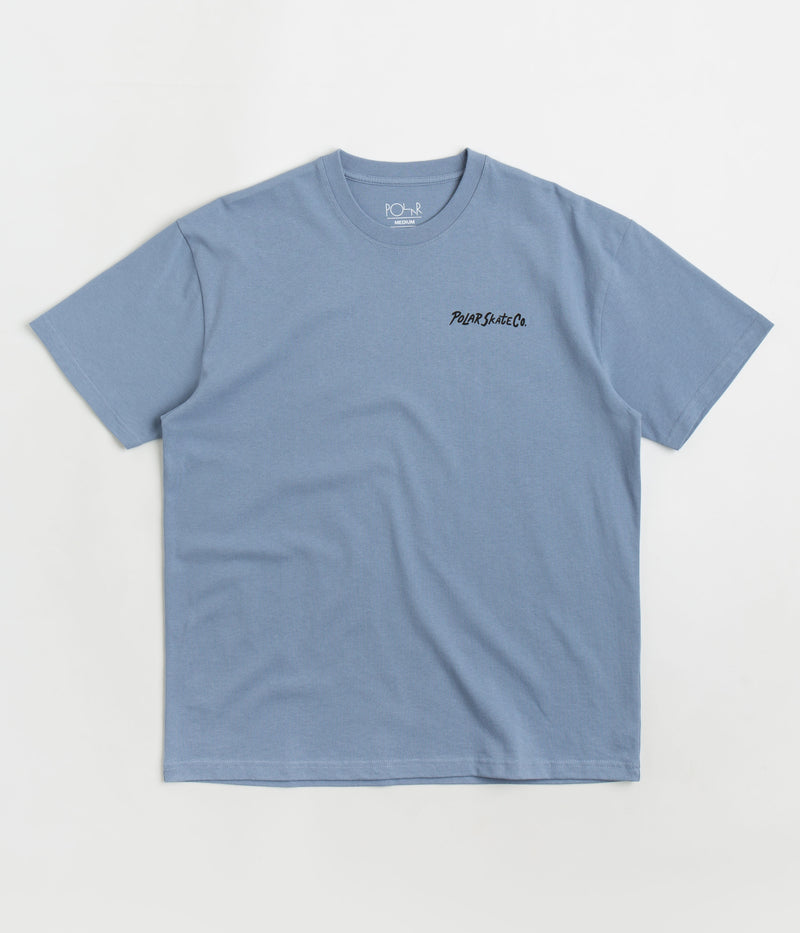 Polar Yoga Trippin T-Shirt in Oxford Blue