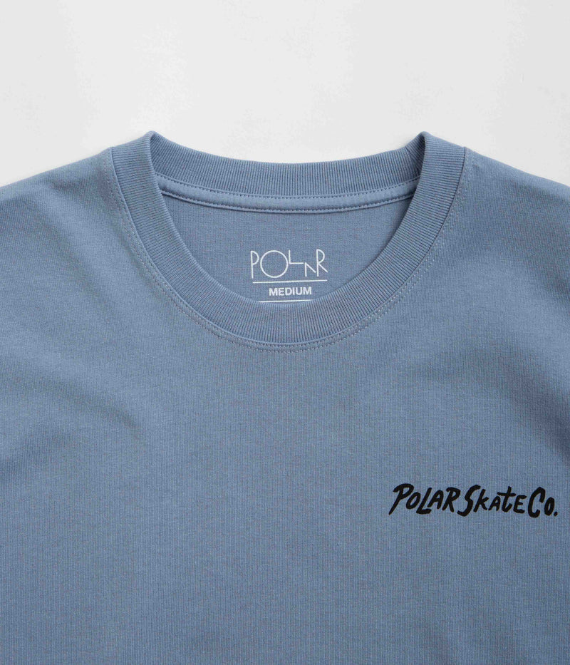 Polar Yoga Trippin T-Shirt in Oxford Blue