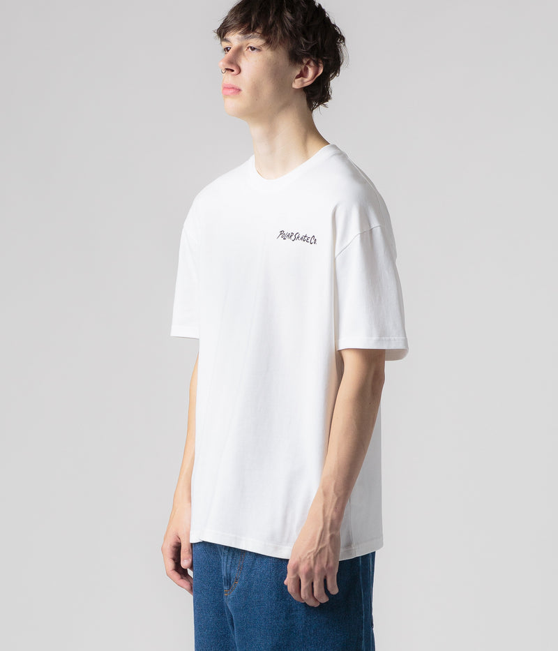 Polar Yoga Trippin T-Shirt in White
