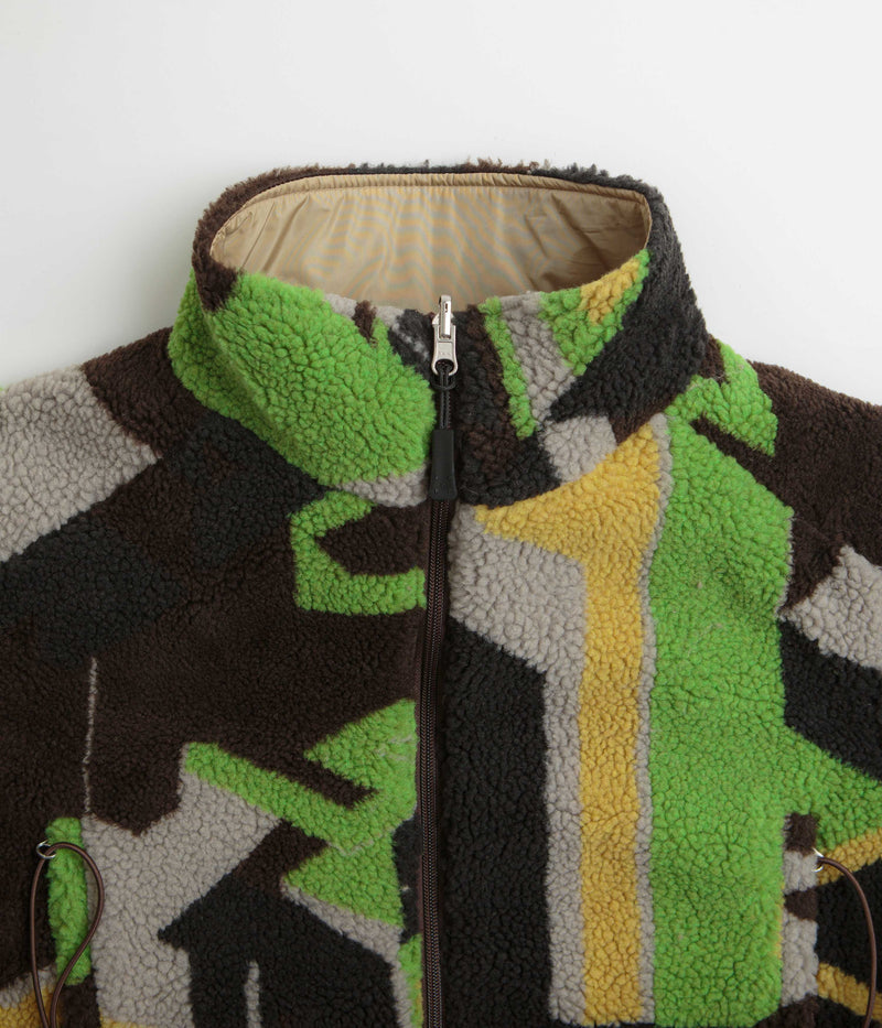 Pop Trading Company Adam Reversible Jacket in Delta Camo