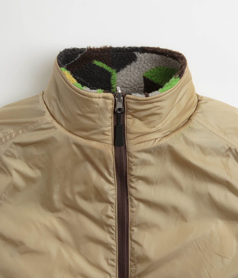 Pop Trading Company Adam Reversible Jacket in Delta Camo