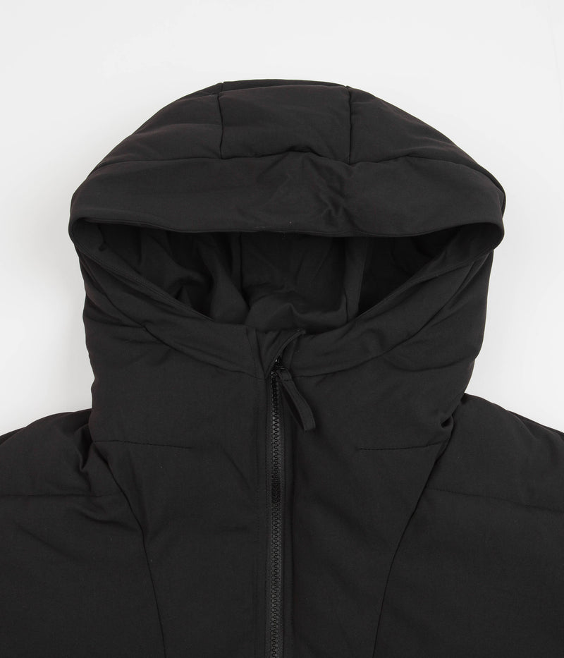 Pop Trading Company Alex Puffer Jacket in Black