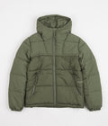 Pop Trading Company Alex Puffer Jacket in Olivine