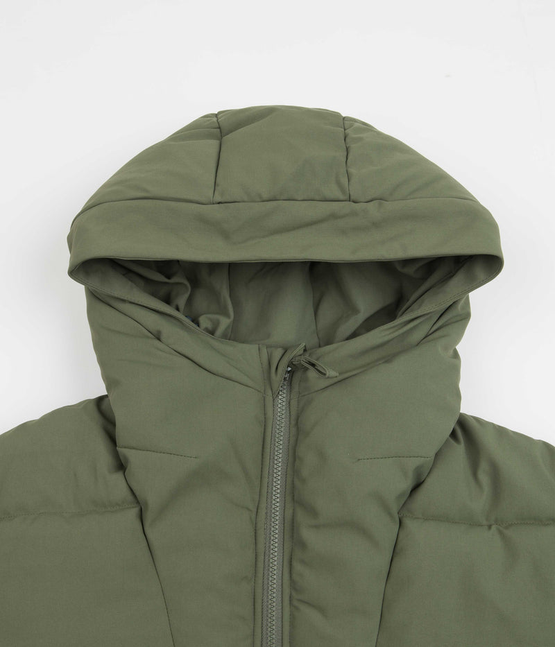 Pop Trading Company Alex Puffer Jacket in Olivine