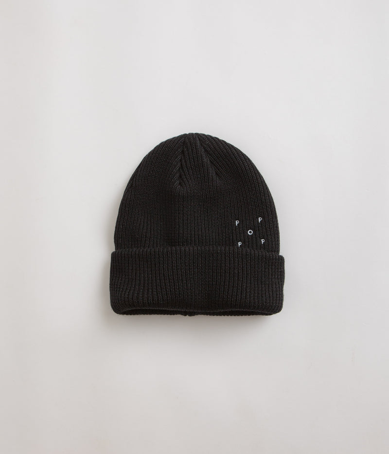 Pop Trading Company Basic Beanie in Black