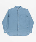 Pop Trading Company BD Shirt in Blue Shadow