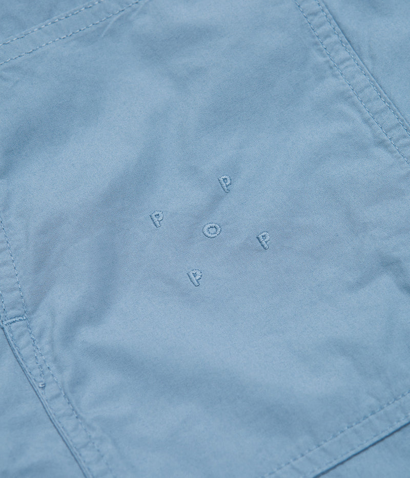 Pop Trading Company BD Shirt in Blue Shadow