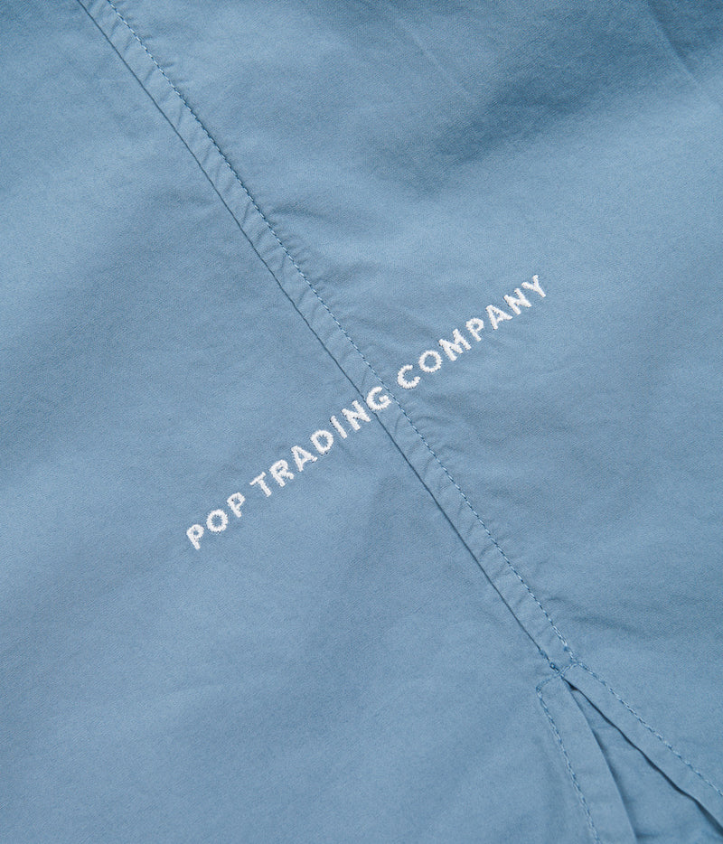 Pop Trading Company BD Shirt in Blue Shadow