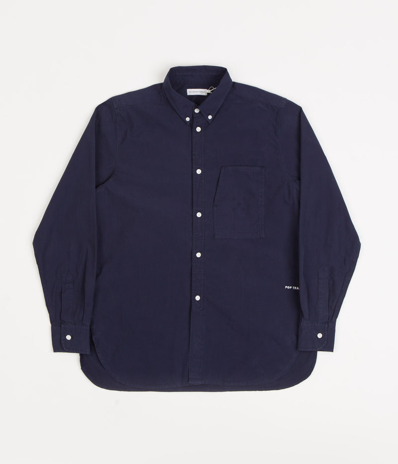 Pop Trading Company BD Shirt in Navy