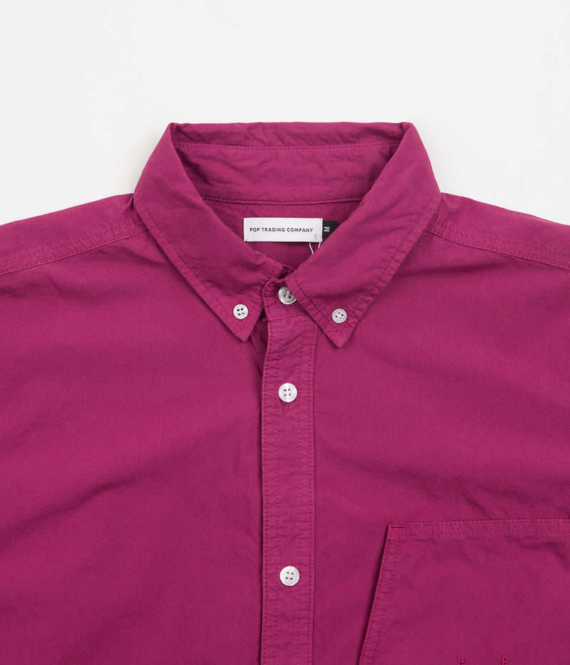 Pop Trading Company BD Shirt in Raspberry