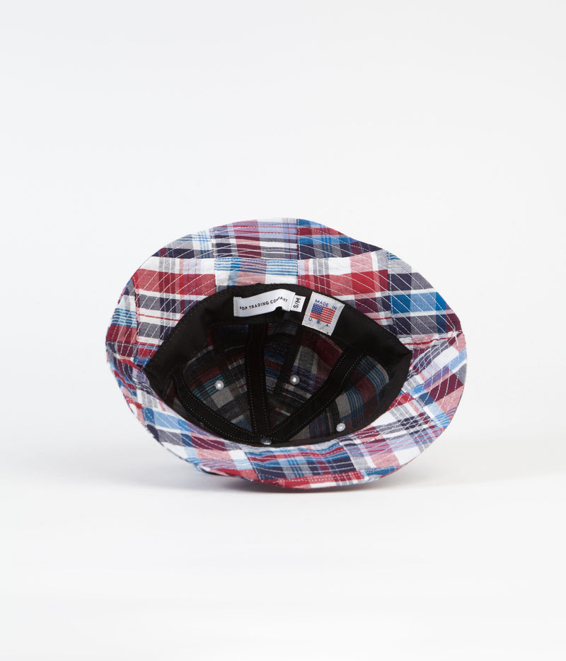 Pop Trading Company Bell Hat in Multicolour Check