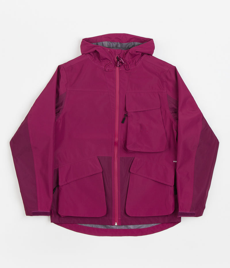 Pop Trading Company Big Pocket Jacket in Raspberry