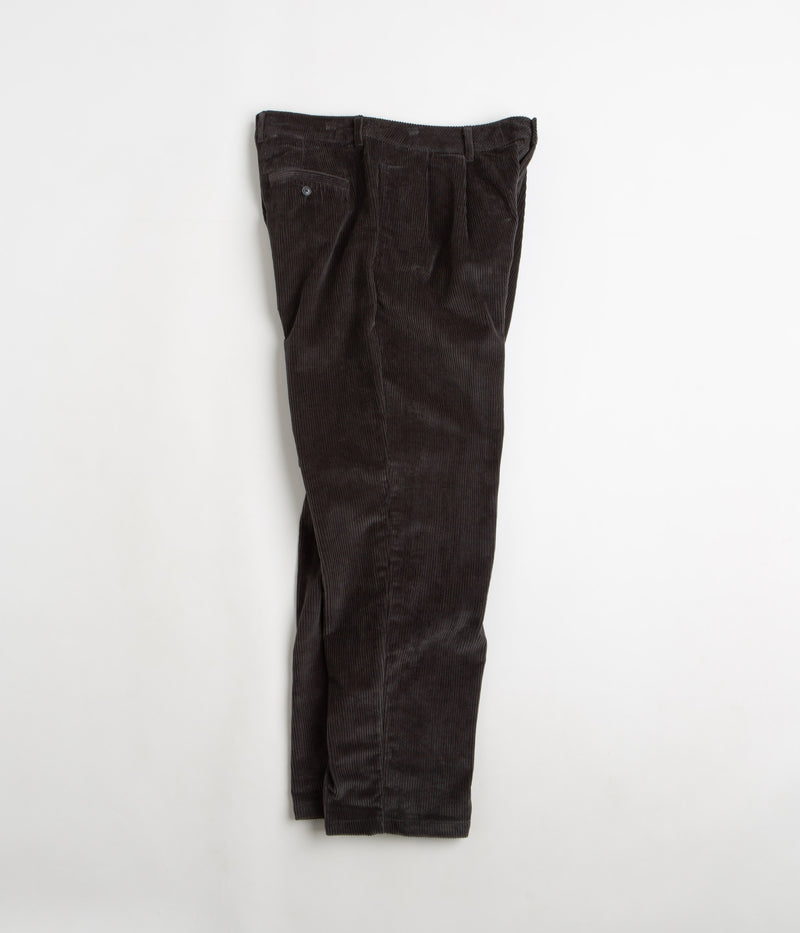 Pop Trading Company Corduroy Suit Pants in Anthracite
