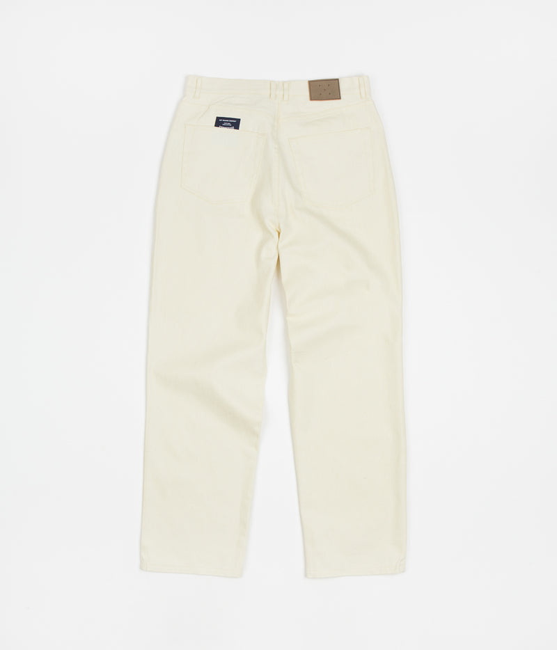 Pop Trading Company DRS Canvas Pants in Off White