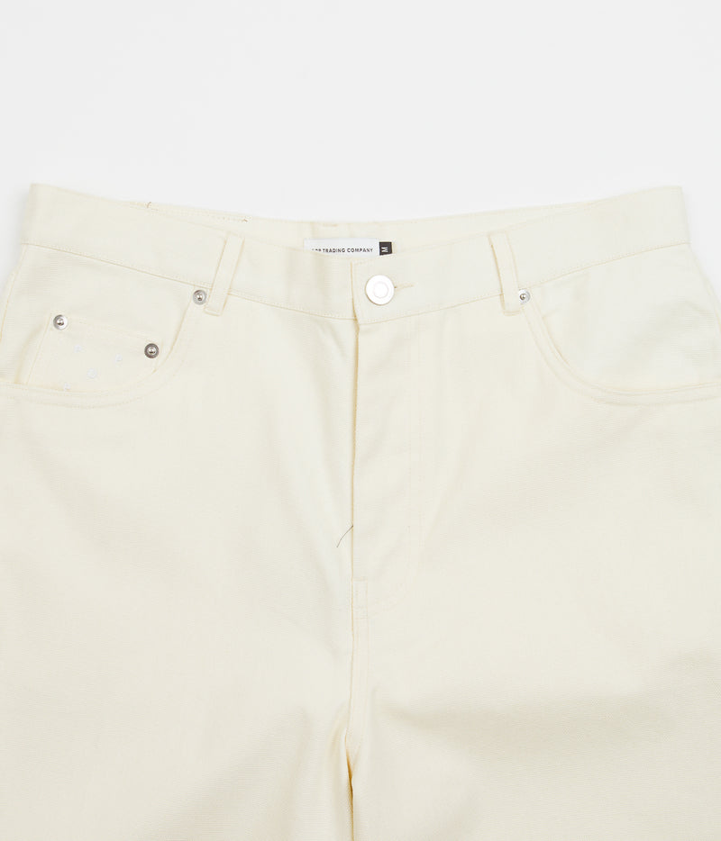 Pop Trading Company DRS Canvas Pants in Off White
