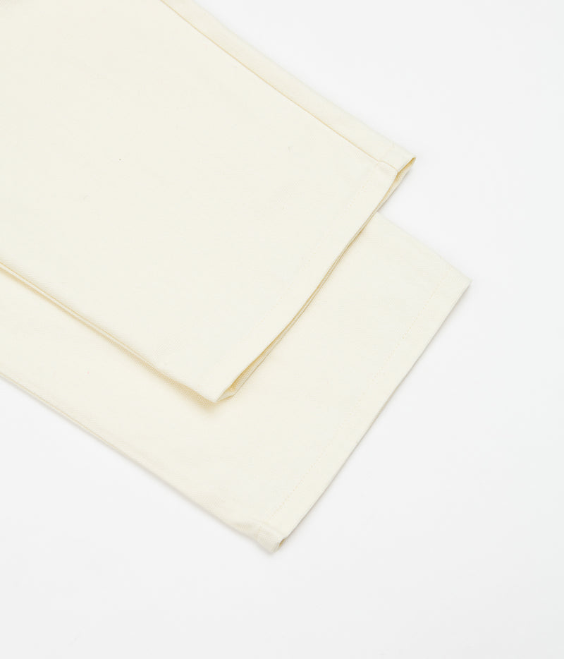 Pop Trading Company DRS Canvas Pants in Off White