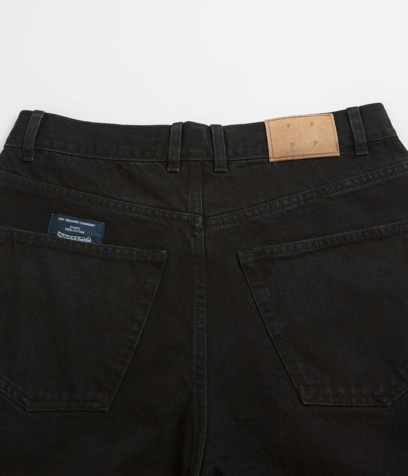 Pop Trading Company DRS Denim Pants in Black