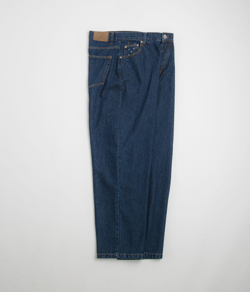 Pop Trading Company DRS Denim Pants in Rinsed