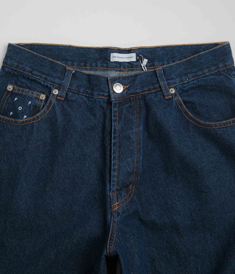 Pop Trading Company DRS Denim Pants in Rinsed