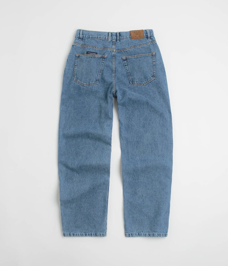 Pop Trading Company DRS Denim Pants in Stonewashed