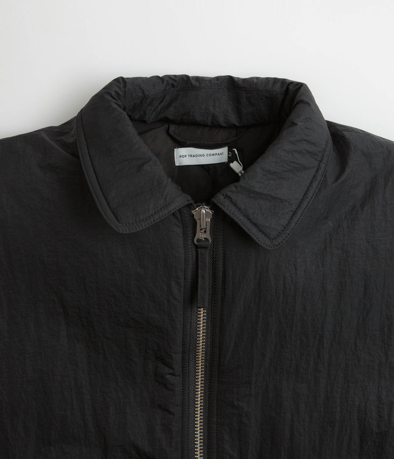 Pop Trading Company Flight Jacket in Black
