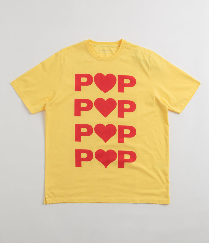 Pop Trading Company Hearts T-Shirt in Snapdragon