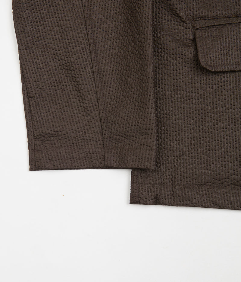Pop Trading Company Hewitt Seersucker Suit Jacket in Delicioso