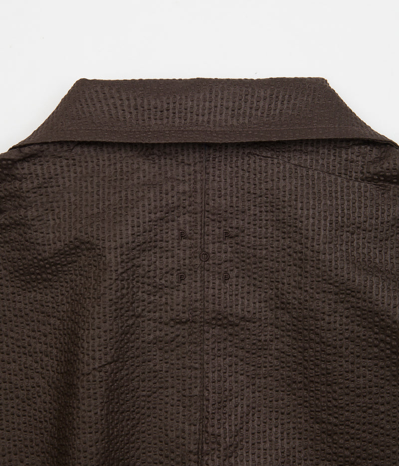 Pop Trading Company Hewitt Seersucker Suit Jacket in Delicioso
