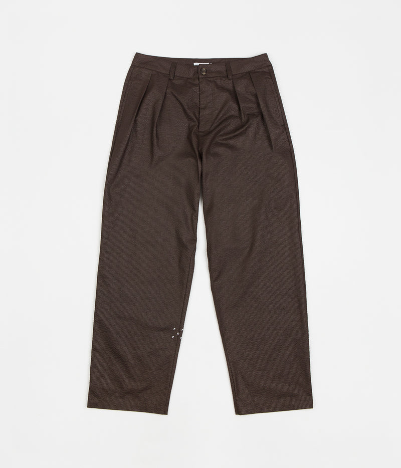 Pop Trading Company Hewitt Seersucker Suit Pants in Delicioso