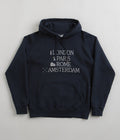 Pop Trading Company Icons Hoodie in Navy
