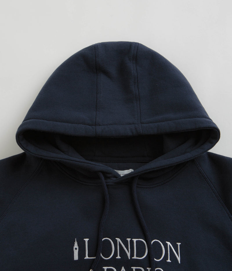 Pop Trading Company Icons Hoodie in Navy