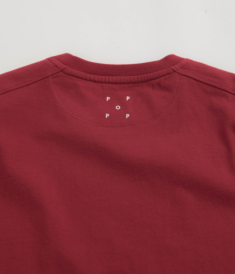 Pop Trading Company Icons T-Shirt in Rio Red