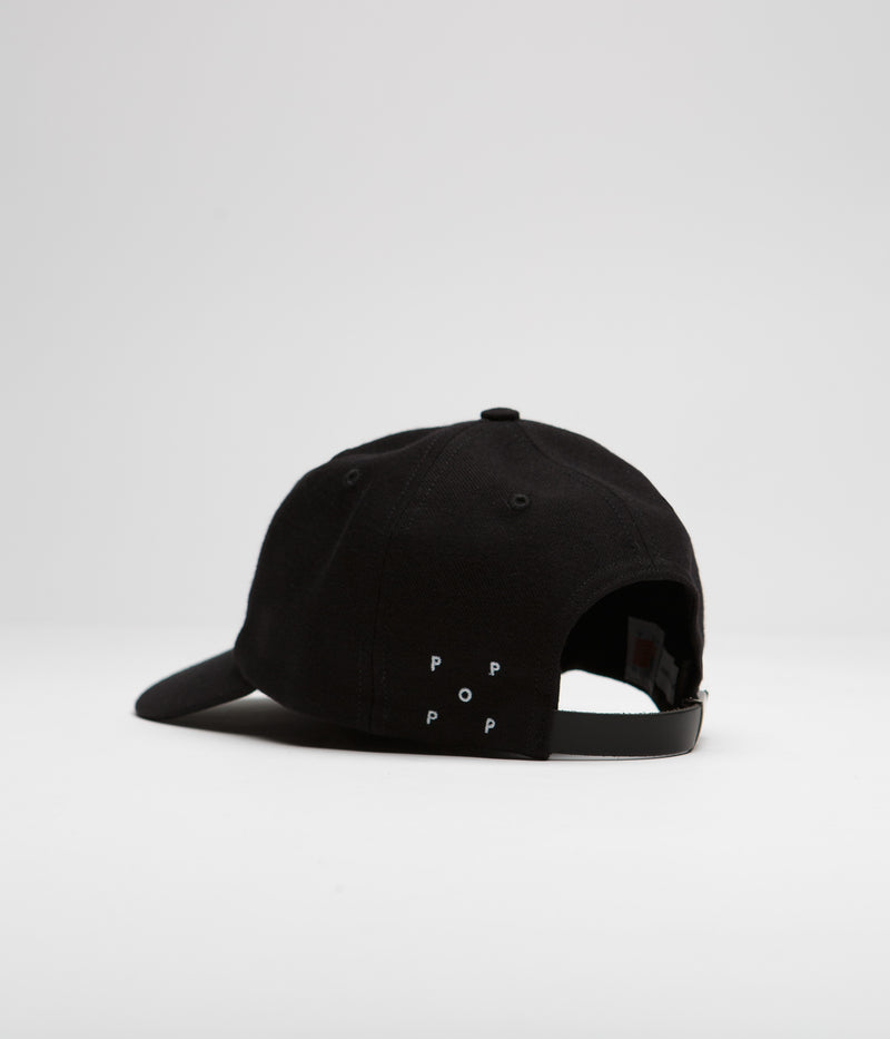 Pop Trading Company O Cap in Black and White