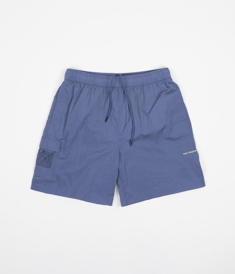 Pop Trading Company Painter Shorts in Coastal Fjord