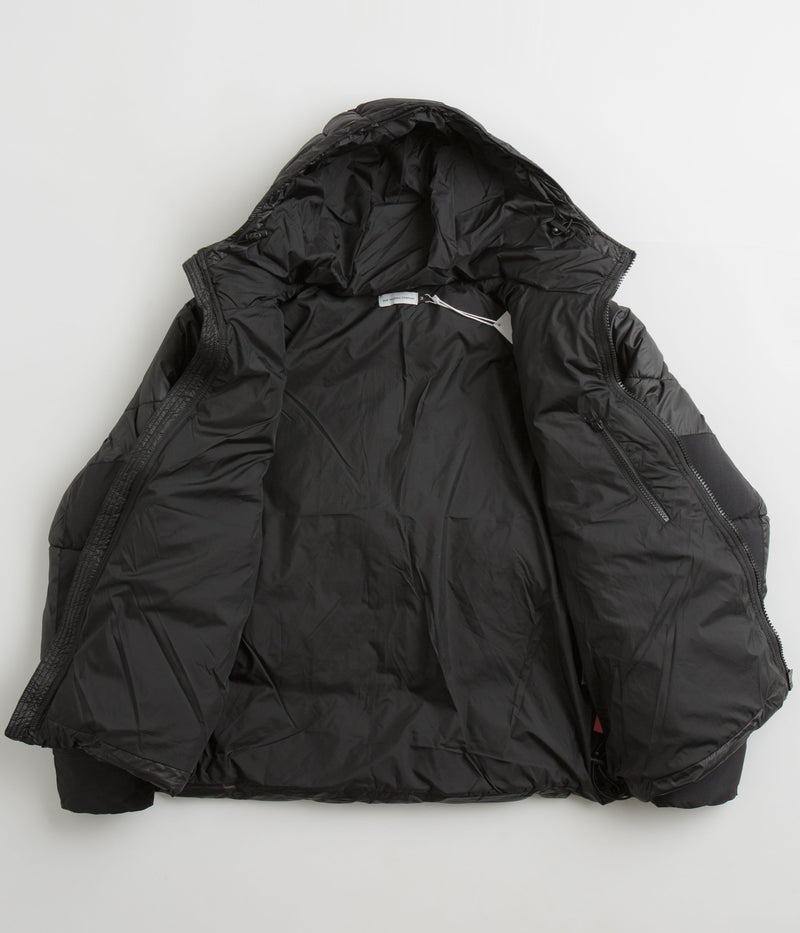Pop Trading Company Puffer Jacket in Black