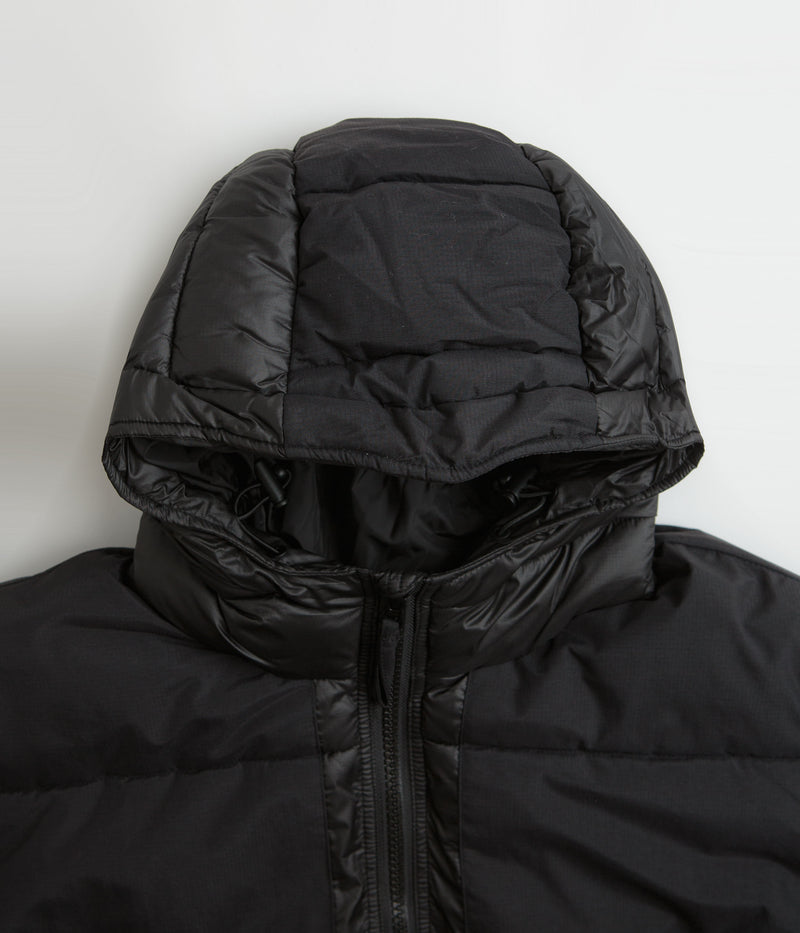 Pop Trading Company Puffer Jacket in Black