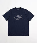 Pop Trading Company Pup Training T-Shirt in Navy