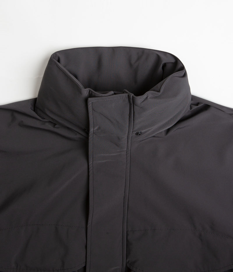Pop Trading Company Shell Jacket in Charcoal
