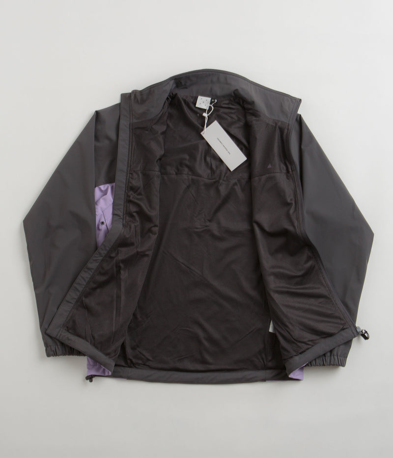 Pop Trading Company Two Tone Trainings Jacket in Charcoal