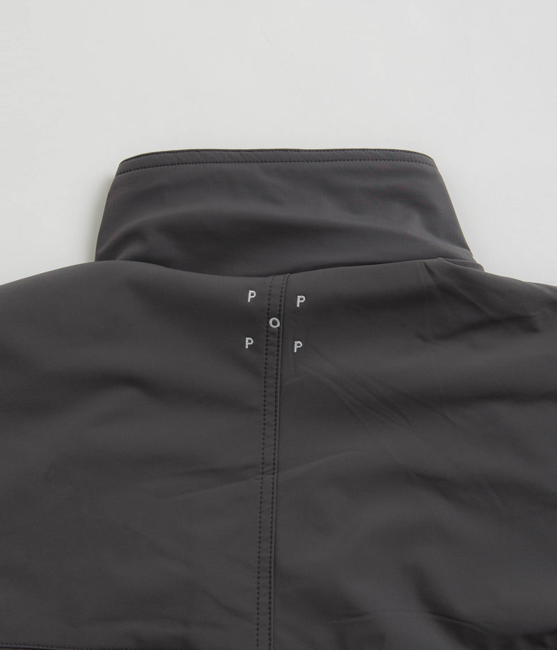 Pop Trading Company Two Tone Trainings Jacket in Charcoal