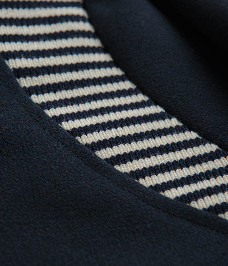 Pop Trading Company Varsity Jacket in Navy