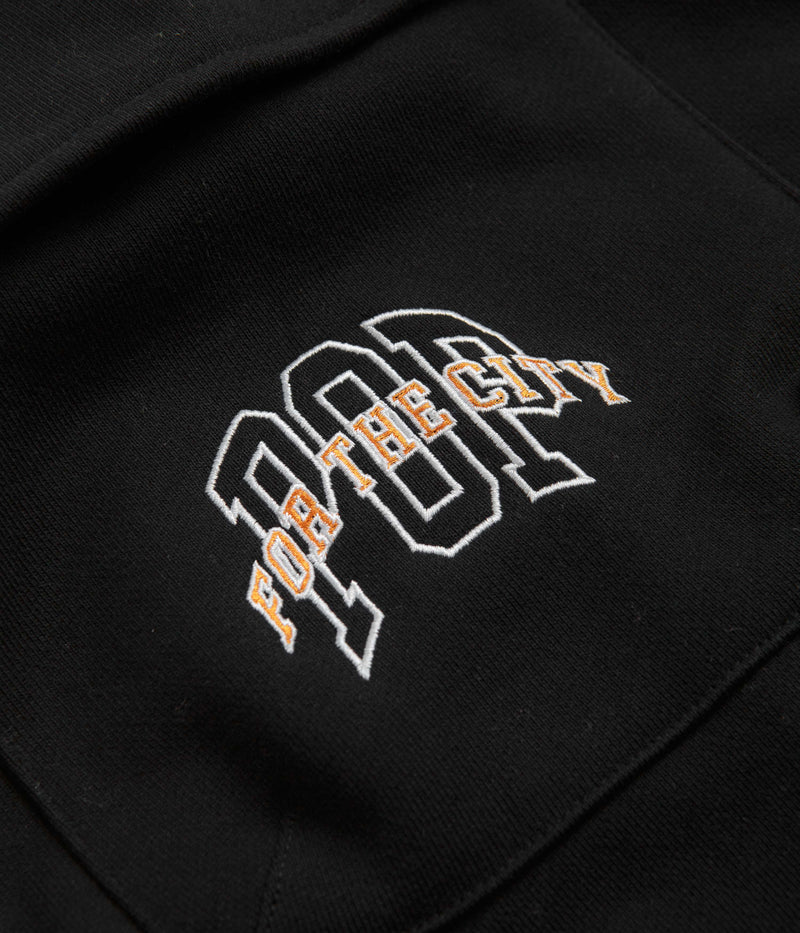 Pop Trading Company x FTC Cargo Sweatpants in Black