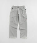 Pop Trading Company x FTC Cargo Sweatpants in Heather Grey