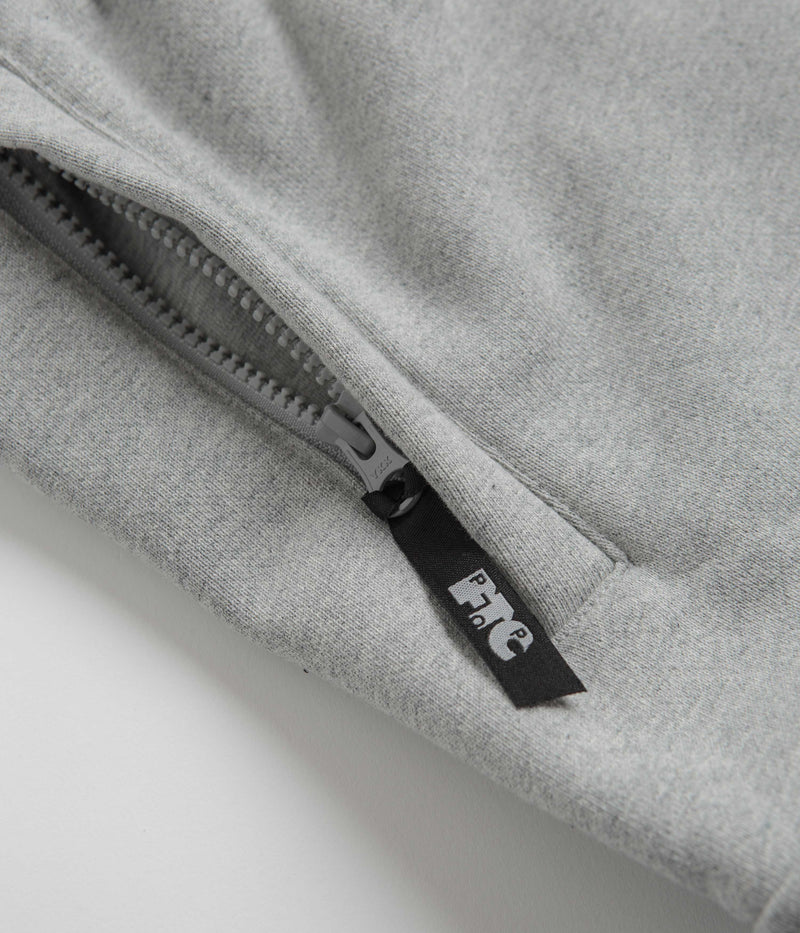 Pop Trading Company x FTC Cargo Sweatpants in Heather Grey