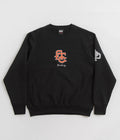 Pop Trading Company x FTC Crewneck Sweatshirt in Black