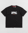 Pop Trading Company x FTC Logo T-Shirt in Black