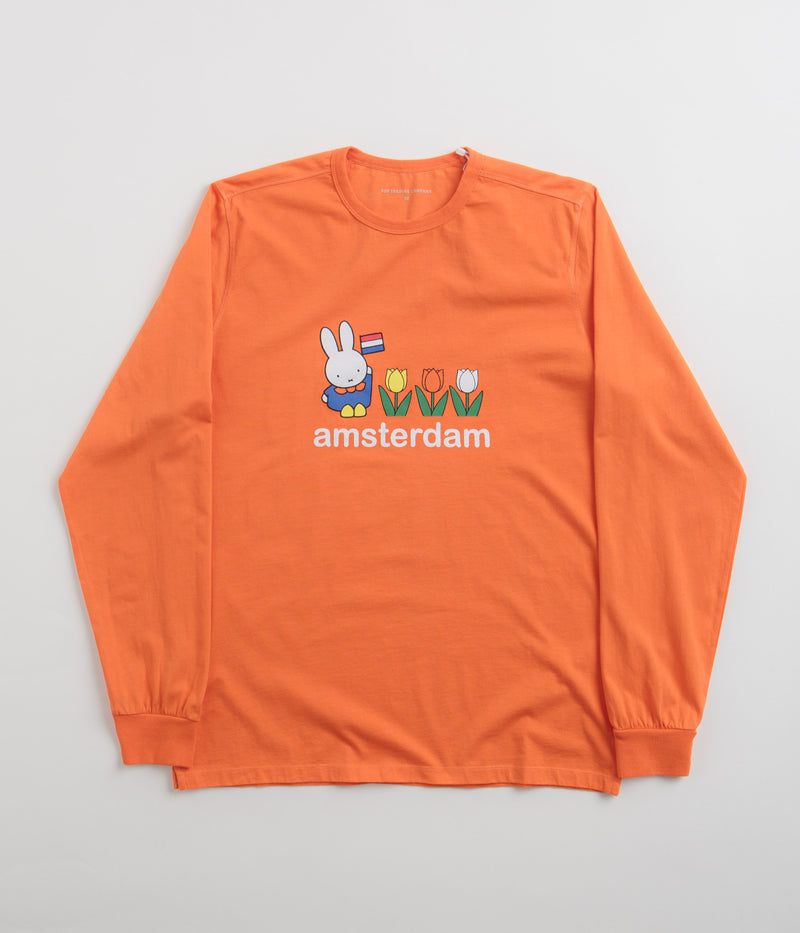 Pop Trading Company x Miffy Amsterdam Long Sleeve T-Shirt in Red