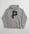 Pop Trading Company x Miffy Big P Hoodie in Light Grey Heather