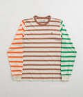Pop Trading Company x Miffy Embroidered Striped Long Sleeve T-Shirt in Multi