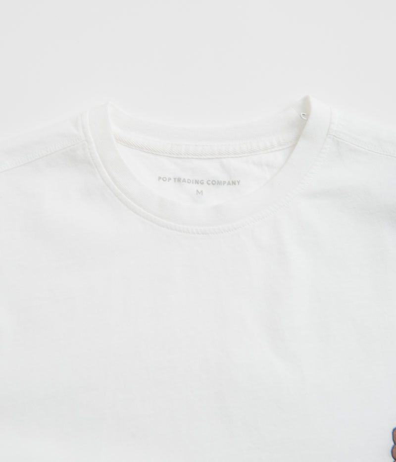 Pop Trading Company x Miffy Embroidered T-Shirt in White